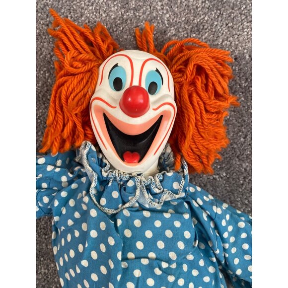 Vintage 1962 Mattel Bozo the Clown Non-Working - Picture 3 of 7